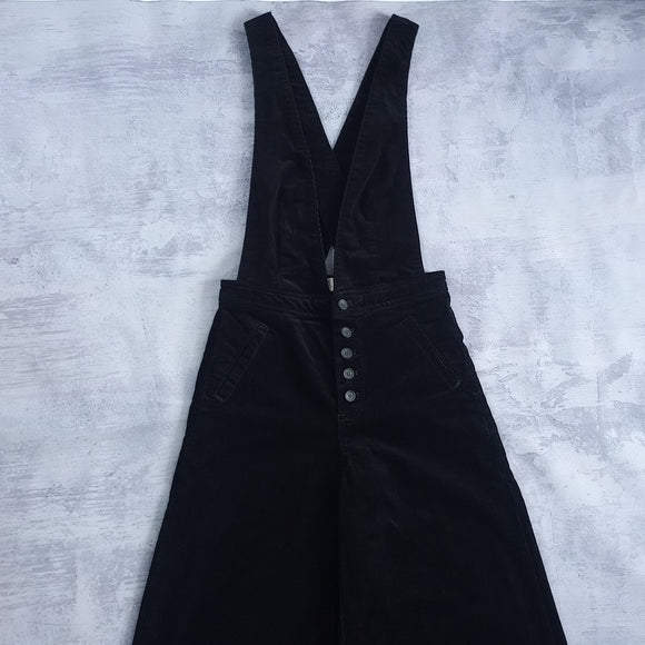 We The Free Corduroy Jumpsuit Overalls Flare Legs OB714214 RN#66170