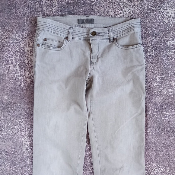 Alexander McQueen Denim Grey Jeans distributed by SINV