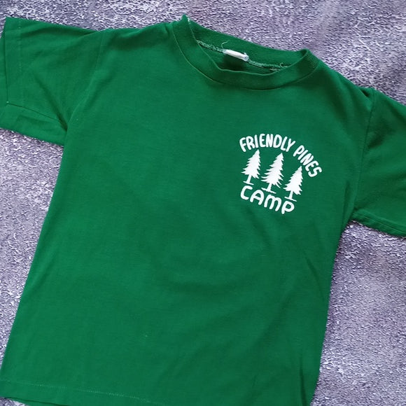 Vintage 80s Friends Pines Camp Velva Sheen Single Stitch T-Shirt