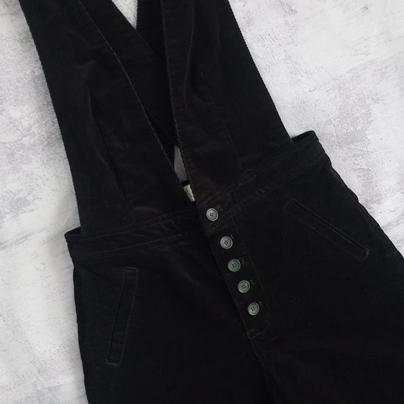 We The Free Corduroy Jumpsuit Overalls Flare Legs OB714214 RN#66170