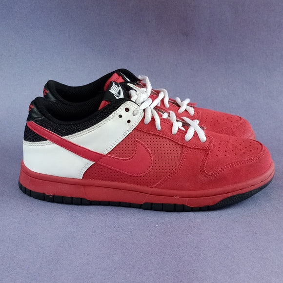 RARE 2008 Nike Dunk Low Shoe 310569-661 Varsity Red