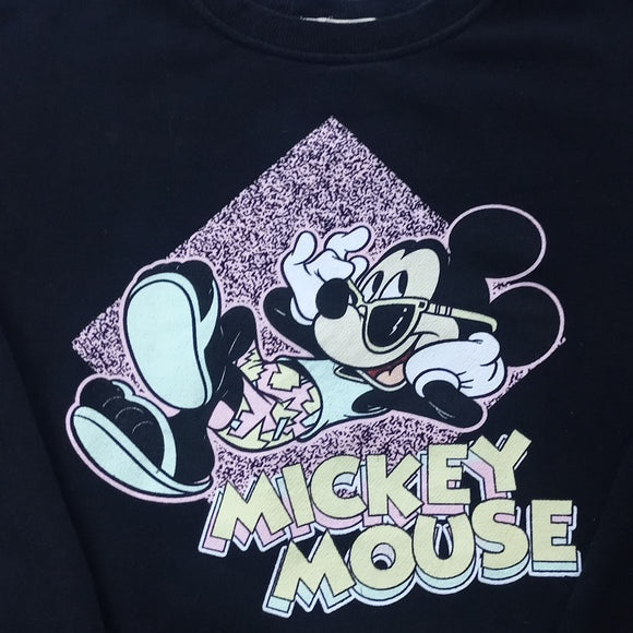 Disney Mikey Mouse Graphic Crewneck Sweater