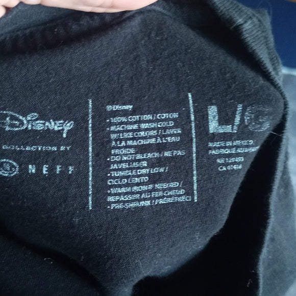DISNEY X NEFF MiCKEY HEAD SILHOUETTE OF CALI SKY AND TREES T-SHIRT