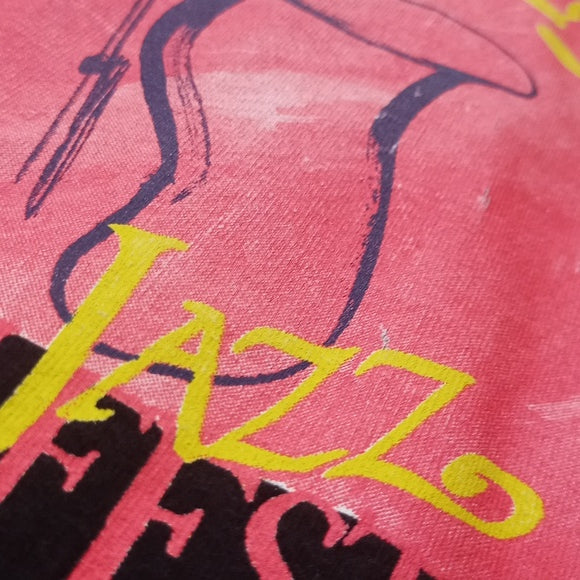 Vintage 1999 Markham Jazz Festival Sax T-Shirt