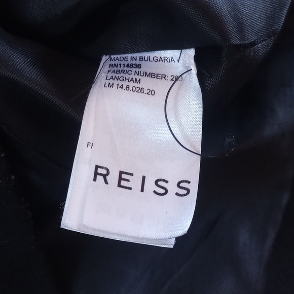REISS WOOL JACKET BUTTON UP RN114836 14.8.026.20