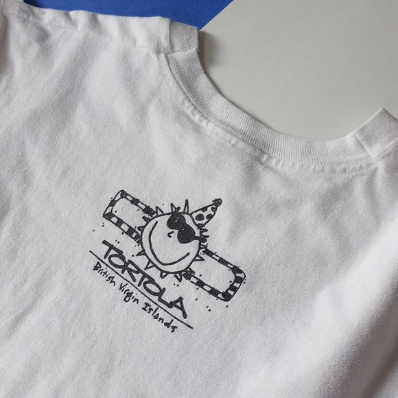 Vintage 1988 Nice It Up Tortola British Virgin Islands Single Stitch T-Shirt