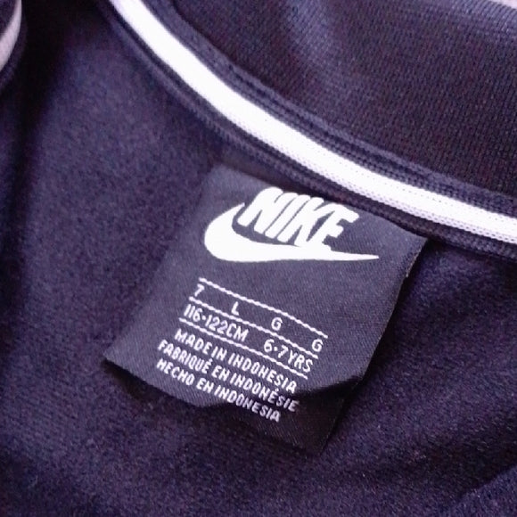 Nike Kids Black Full-Zip Hoodie