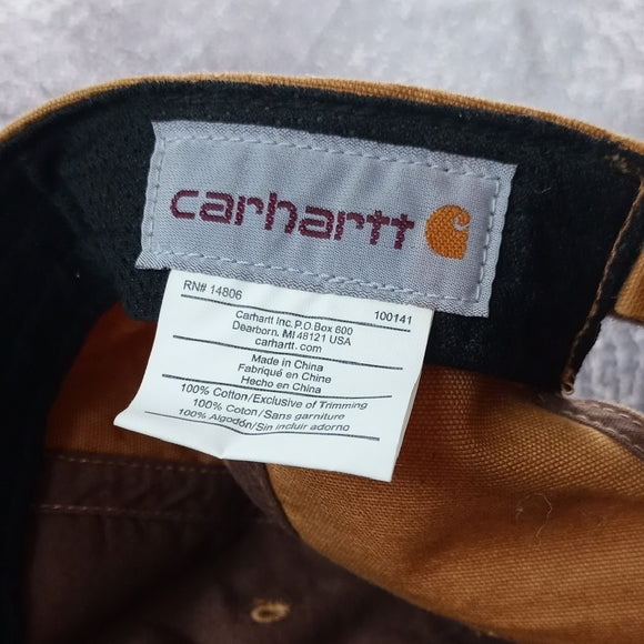 Carhartt Men's Canvas StyleTan Cap