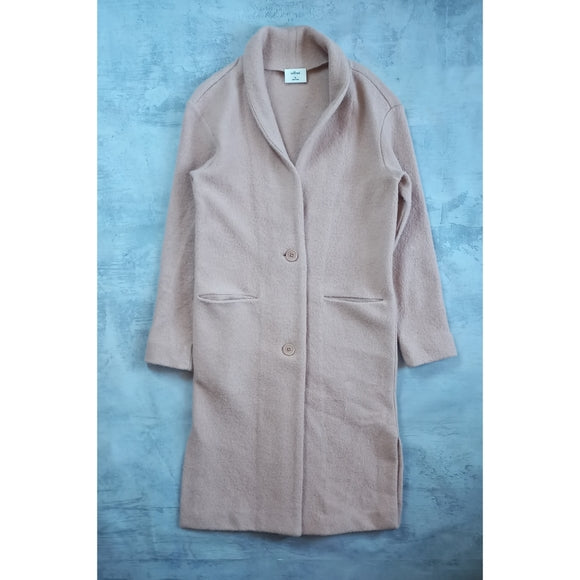 Wilfred Dujardin Jacket Long 100% Merino Wool Cardigan Jacket