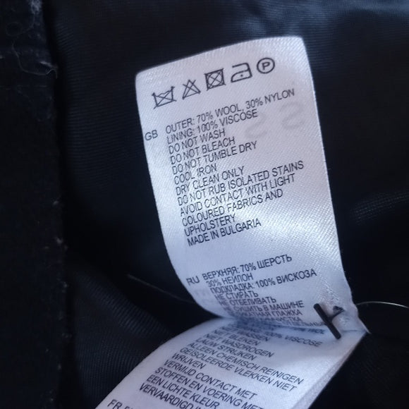 REISS WOOL JACKET BUTTON UP RN114836 14.8.026.20