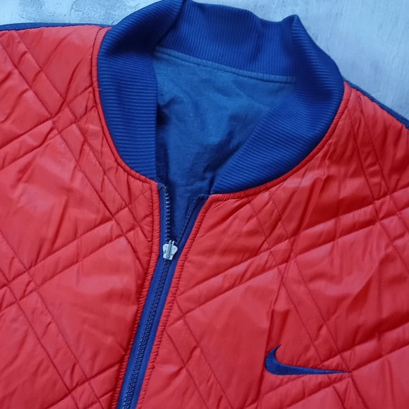 Vintage 90s Nike Big Logo Reversible Jacket