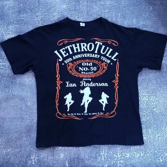 Jethro Tull 50th Anniversary Tour North American 2018 Ian Anderson T-Shirt