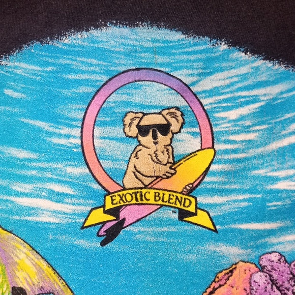 Vintage Exotic Blend Australian Gold Crew Single Stitch T-Shirt