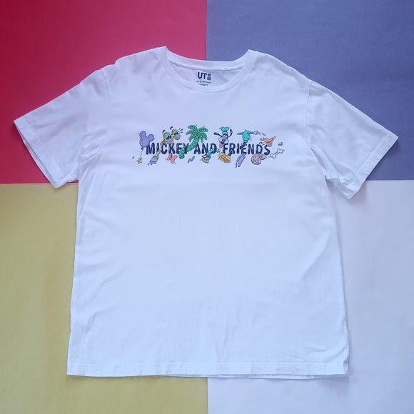 Official Disney Mickey And Friends S.Harrington Graphic T-Shirt