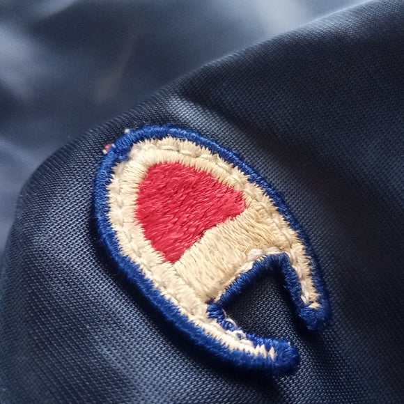 Vintage 1980s Champions Ottawa River Yacht Club Bomber Acetate Jacket Jan