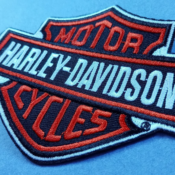 Harley-Davidson Motor Cycles Iron On Patch