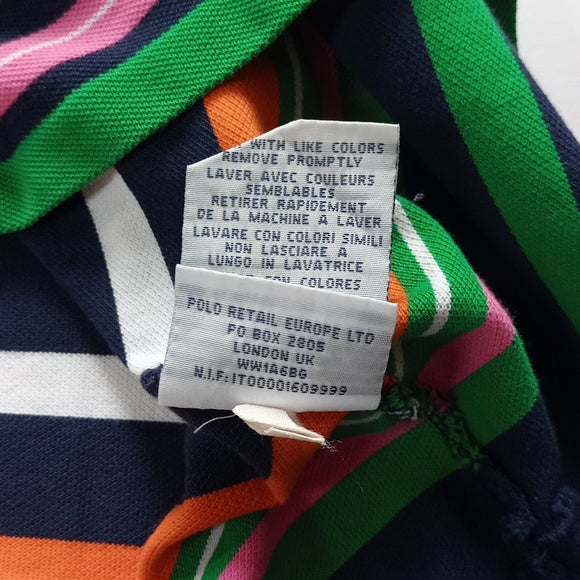 Polo By Ralph Lauren Polo Shirt Striped Custom Fit