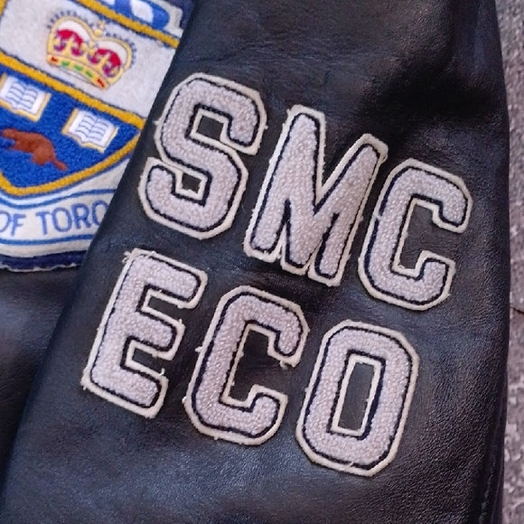 Vintage 1997 University of Toronto SMC ECO Varsity Jacket