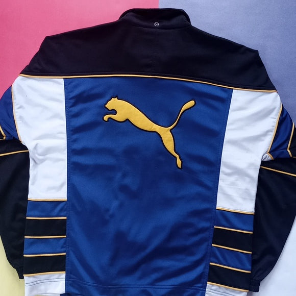 Vintage 90s PUMA Big Logo Track Style Jacket Unisex