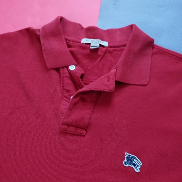 Burberry Brit Red Polo Shirt