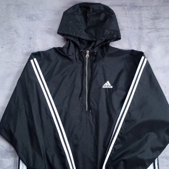 Vintage 90s Adidas Tearaway Windbreaker Jacket UNISEX