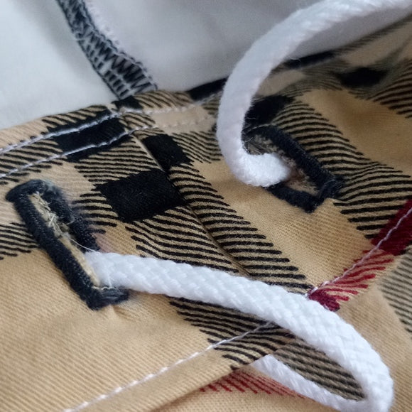 Limited Edition Reworked Vintage 'Burberry' Boom Box Benny Unisex Shorts