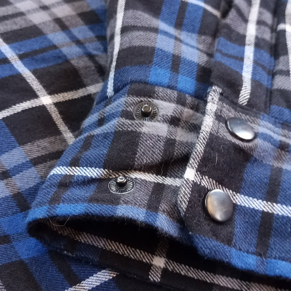 BC Clothing Lumberjack Plaid Button-Up Woodsmen Jacket