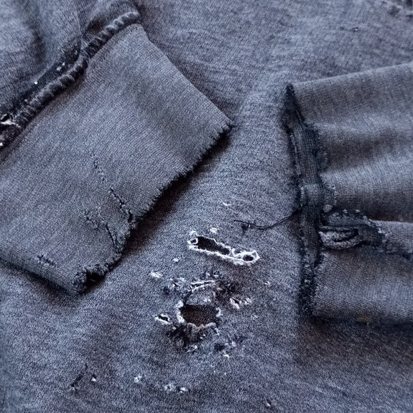 Vintage Y2K Nike Logo Distressed Essential Pullover Hoodie