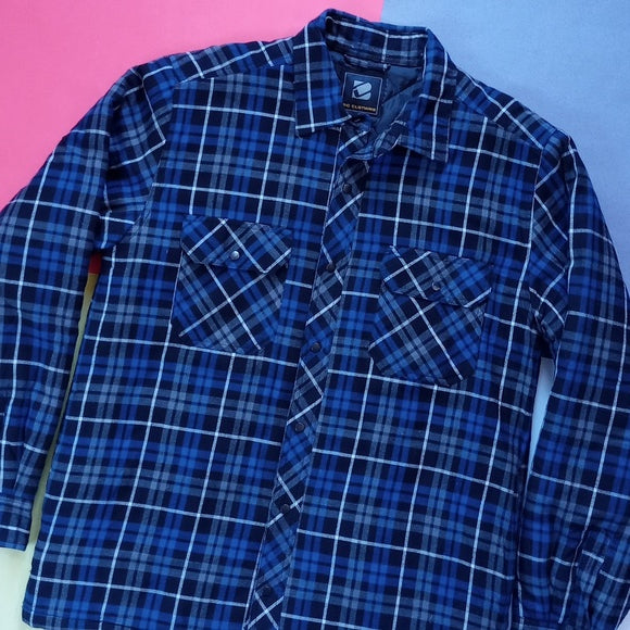 BC Clothing Lumberjack Plaid Button-Up Woodsmen Jacket