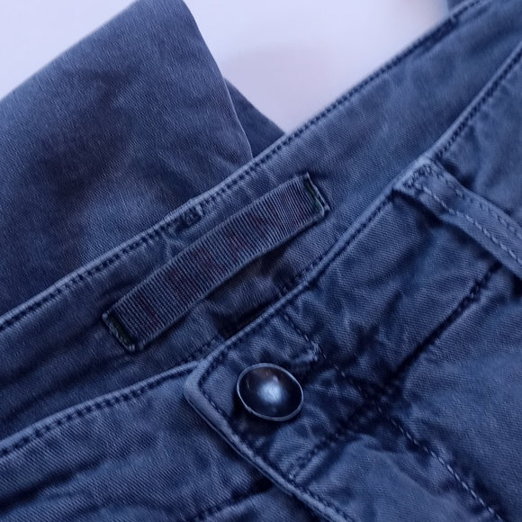 J BRAND Houlihan Cargo Pockets Denim Jeans Vin Navy Cut # 6461