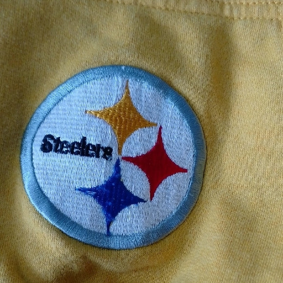 Kids Yellow and Black Steelers Hoodie