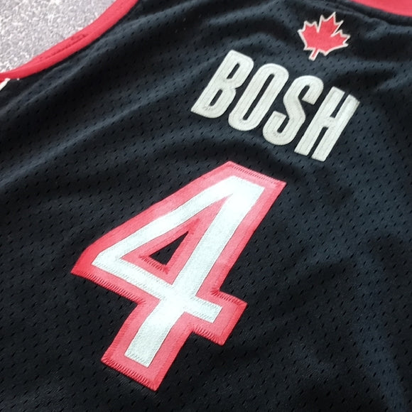 Adidas Toronto Raptors Chris Bosh NBA Game Jersey Youth L 14\16 +2