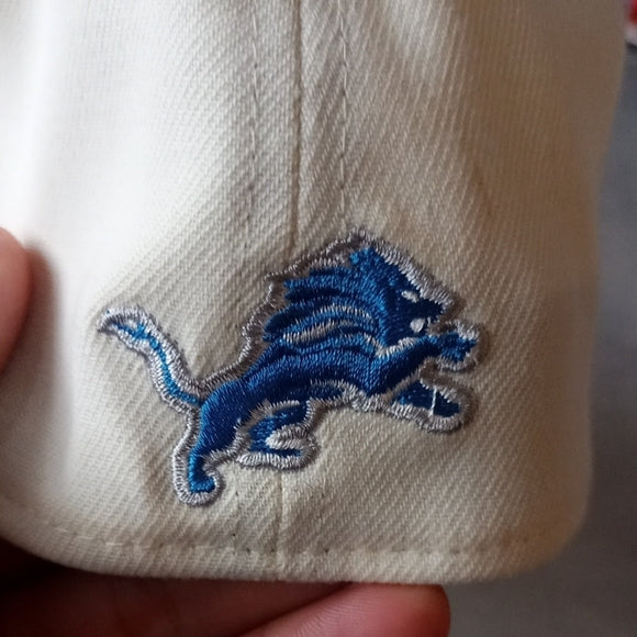 Blue and White Lions Cap