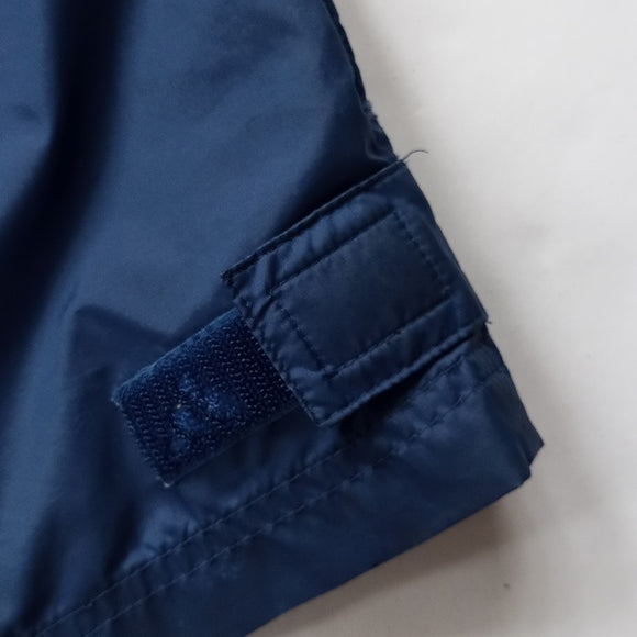 Vintage 90s Adidas Blue Essential Windbreaker Jacket Unisex