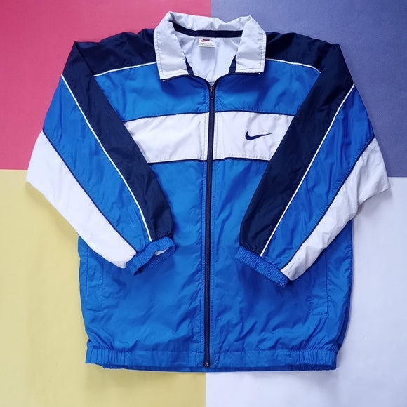 Vintage 1990s Nike Grey Tag Windbreaker Jacket UNISEX