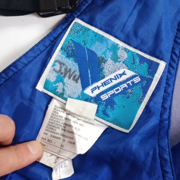 Vintage PHENIX Snowmobile Winter Two Piece Jacket & snow Pants