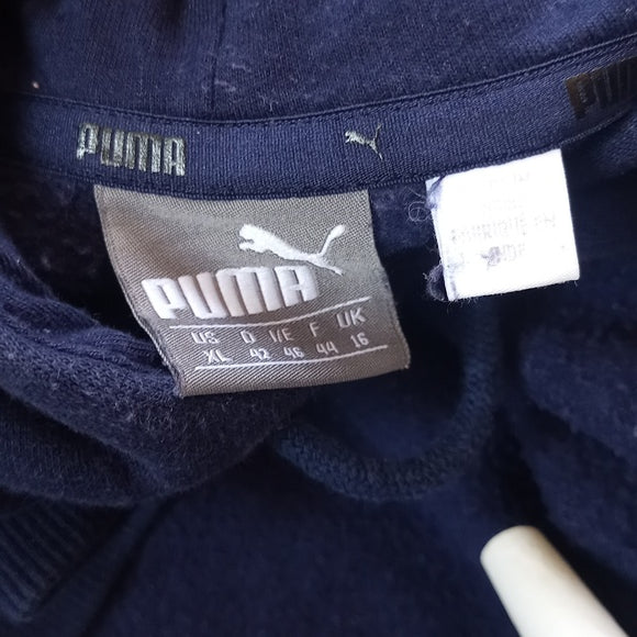 PUMA Way 1 Blue Essential Hoodie Sweater