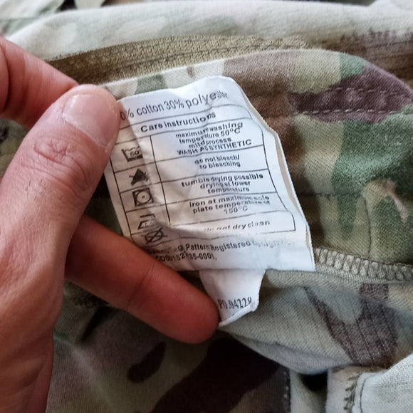 Camouflage Military Army Jacket Combat Warm weather MTP 8415-99-317-8348