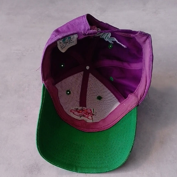 Vintage 1993 Pink Panther Embroidered Snap Back Hat