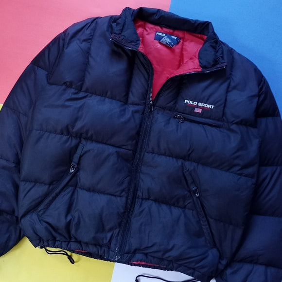 Vintage 90s Polo Sport Ralph Lauren Down Puffer Jacket