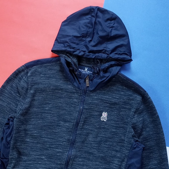 Psycho Bunny by Robert Godley Zip-Up Jacket Sweater