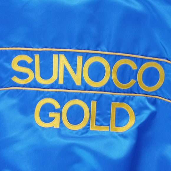 Vintage 90s SUNOCO GOLD CAM2 Embroidered Zip Up Jacket UNISEX