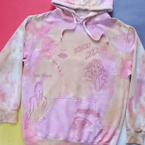 Shawn Mendes The Tour 2019 Toronto Tie Dye Graphic Hoodie