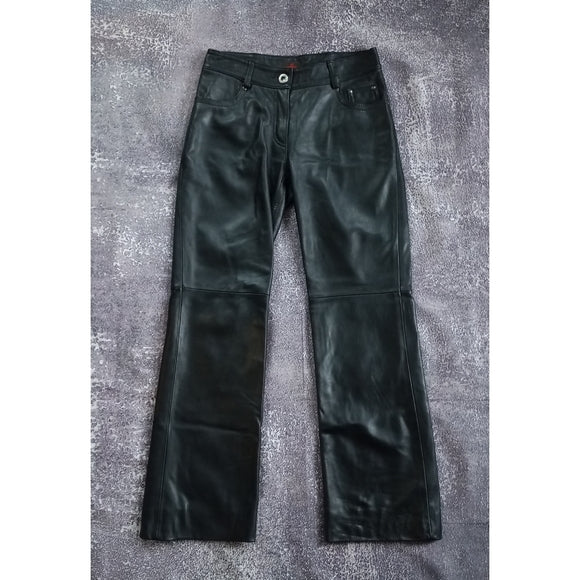 Leather Danier Baggy Flare Pants STYLE NO. 30146