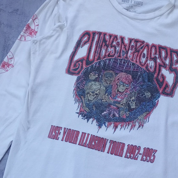 REMAKE Guns N Roses Use You Illusion Tour 93-94 Long Sleeved Shirt