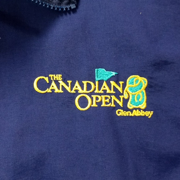 Vintage 90s The Canadian Open Golf The Abbey Windbreaker Jacket Unisex
