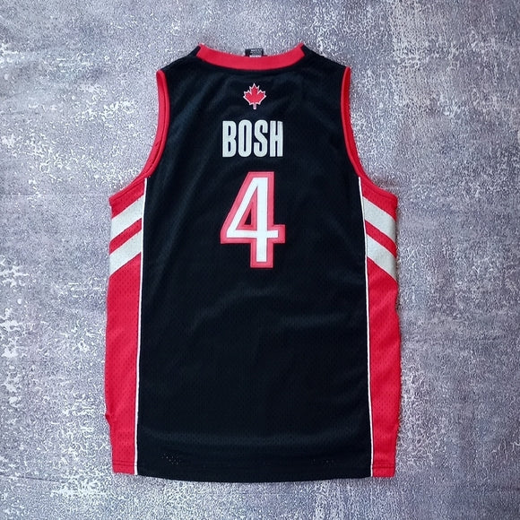 Adidas Toronto Raptors Chris Bosh NBA Game Jersey Youth L 14\16 +2