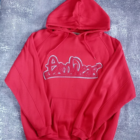 Vintage Y2K EXCOWEAR EXCO JEANS RED Hoodie
