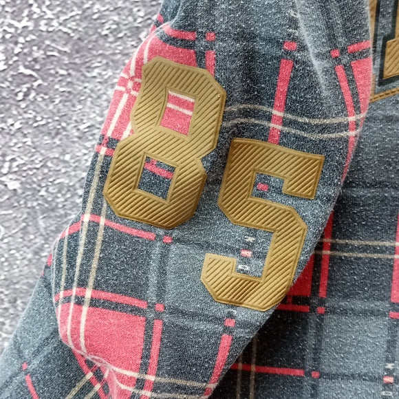 JORDAN Plaid Hoodie Sweater