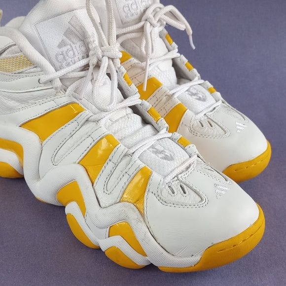 2006 Kobe Adidas Crazy 8 Shoes Yellow/White